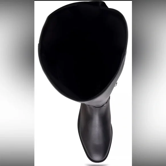 AEROSOLES Black Over the Knee Boots NWOT - Picture 6 of 15